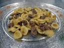 Orecchiette al ragù di 'ganasette' di vitellone I